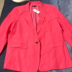 NWT Ann Taylor pink blazer